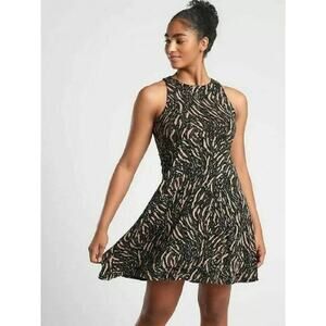 Athleta Women's Abstract Print Santorini Athleisure Travel Dress Sleeveless SZ M